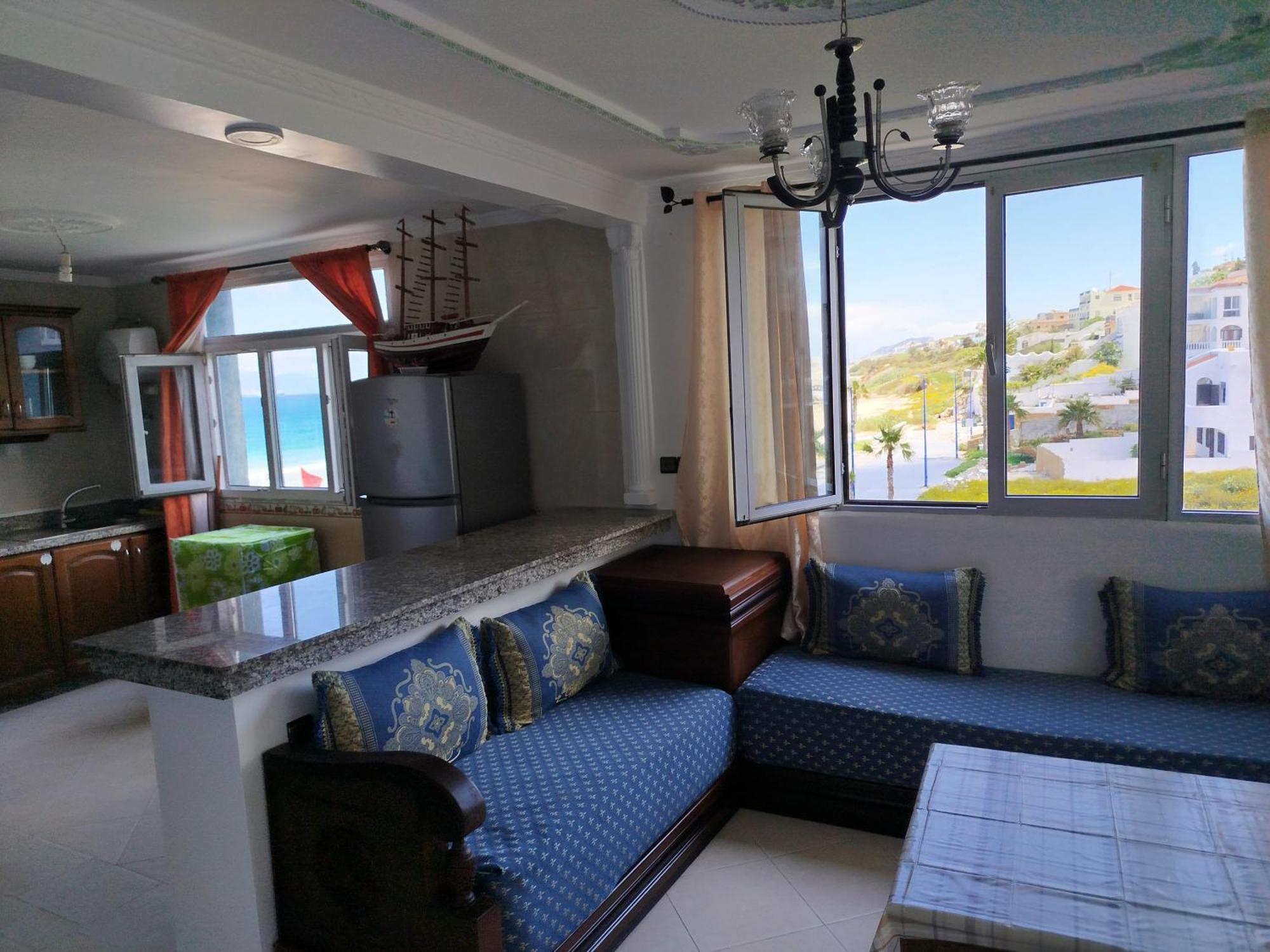 Apartment Corniche Ksar Sgher Ksar es Sghir Exterior foto